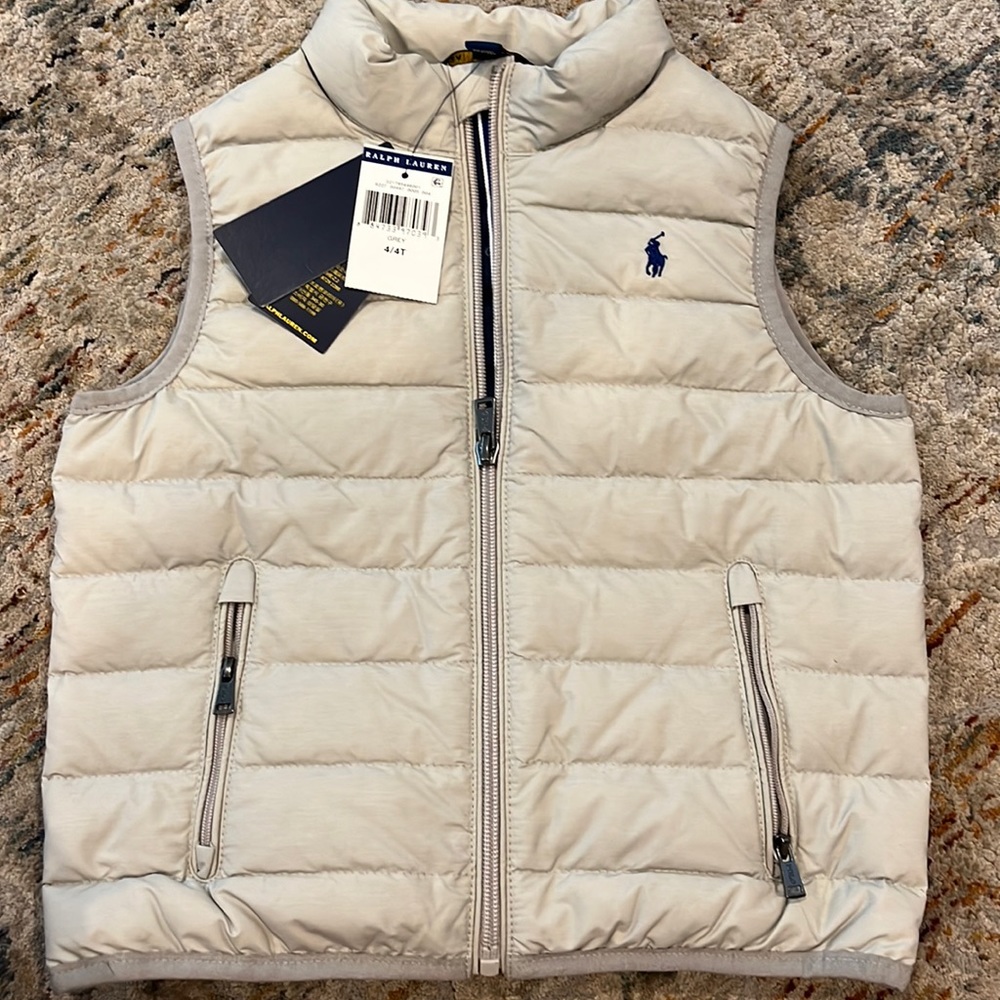 Ralph Lauren 4T puffer vest